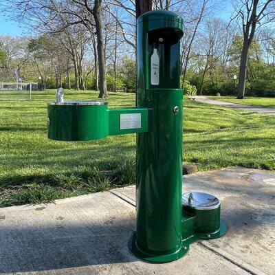 Outdoor Bottle Filler Multi-User Drinking Fountain WSF