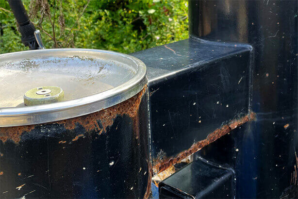 drinking fountain with mild steel