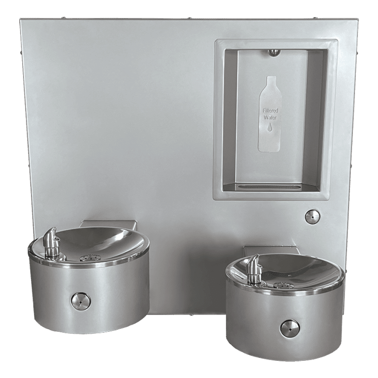 WallMounted Bottle Filler with Drinking Fountains WSF
