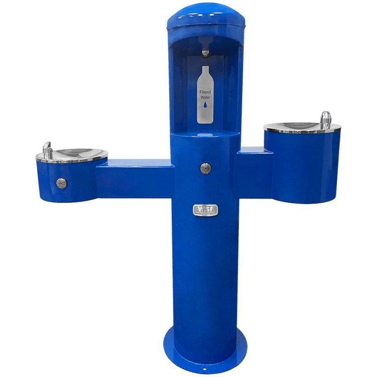 Outdoor Bottle Filler & Multiple Drinking Fountains WSF